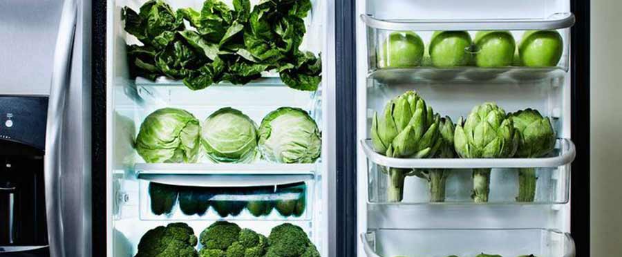 طرز نگهداری سبزیجات در یخچال